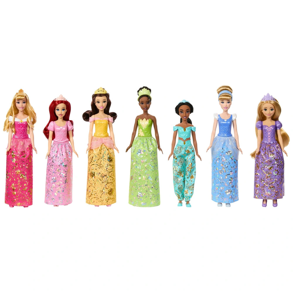 Disney Princess Story Sparkle 7 Doll Fashion Pack Set