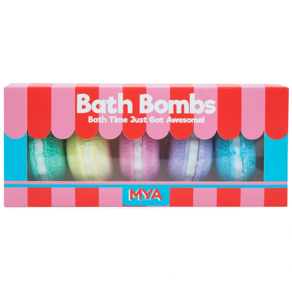 Mya Bath Bombs Macaron 5 Pack