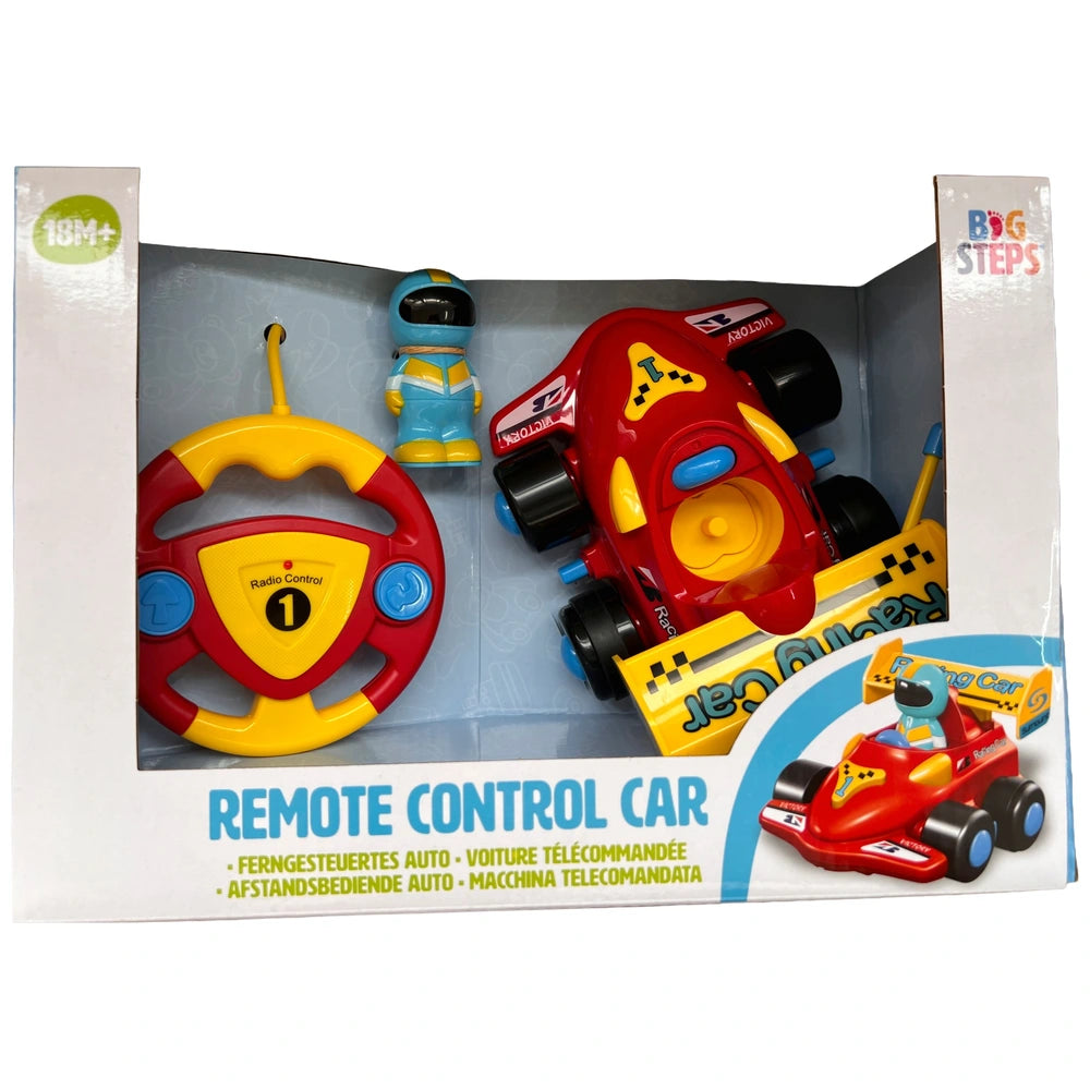 Big Steps Remote Control Car With Lights And Sounds