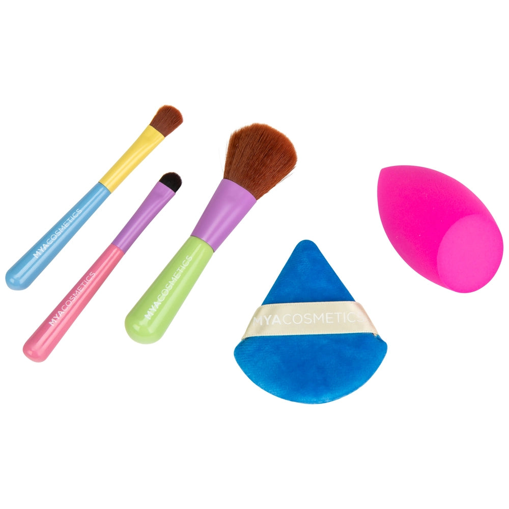 Mya Cosmetics Brushes & Sponges Set