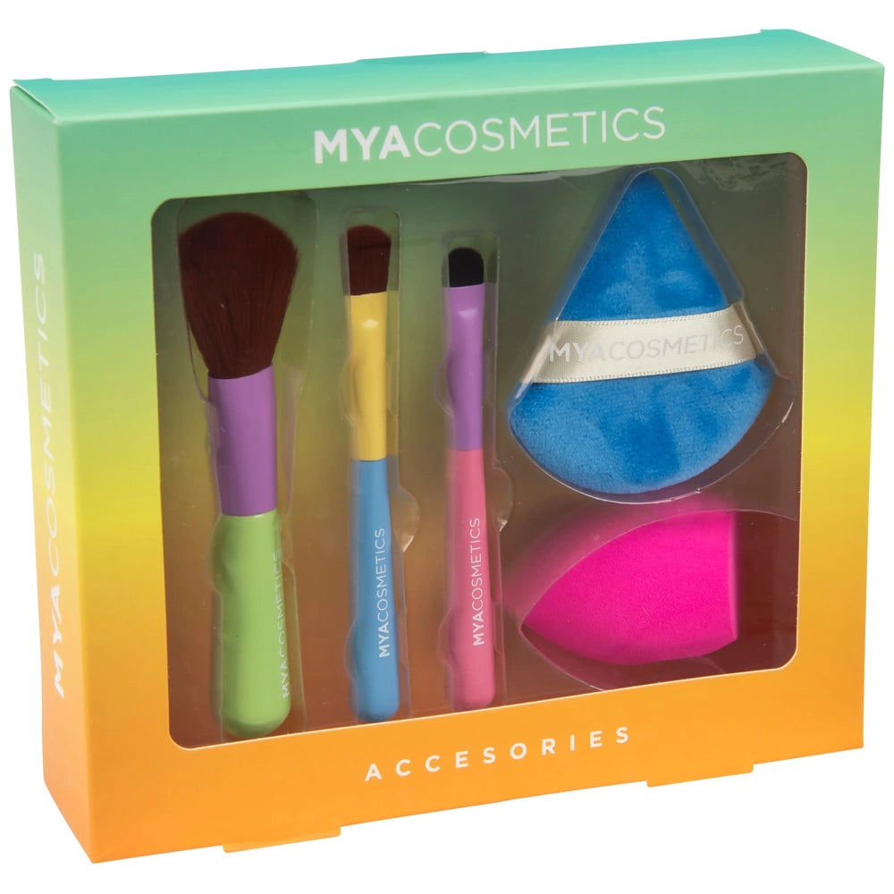 Mya Cosmetics Brushes & Sponges Set