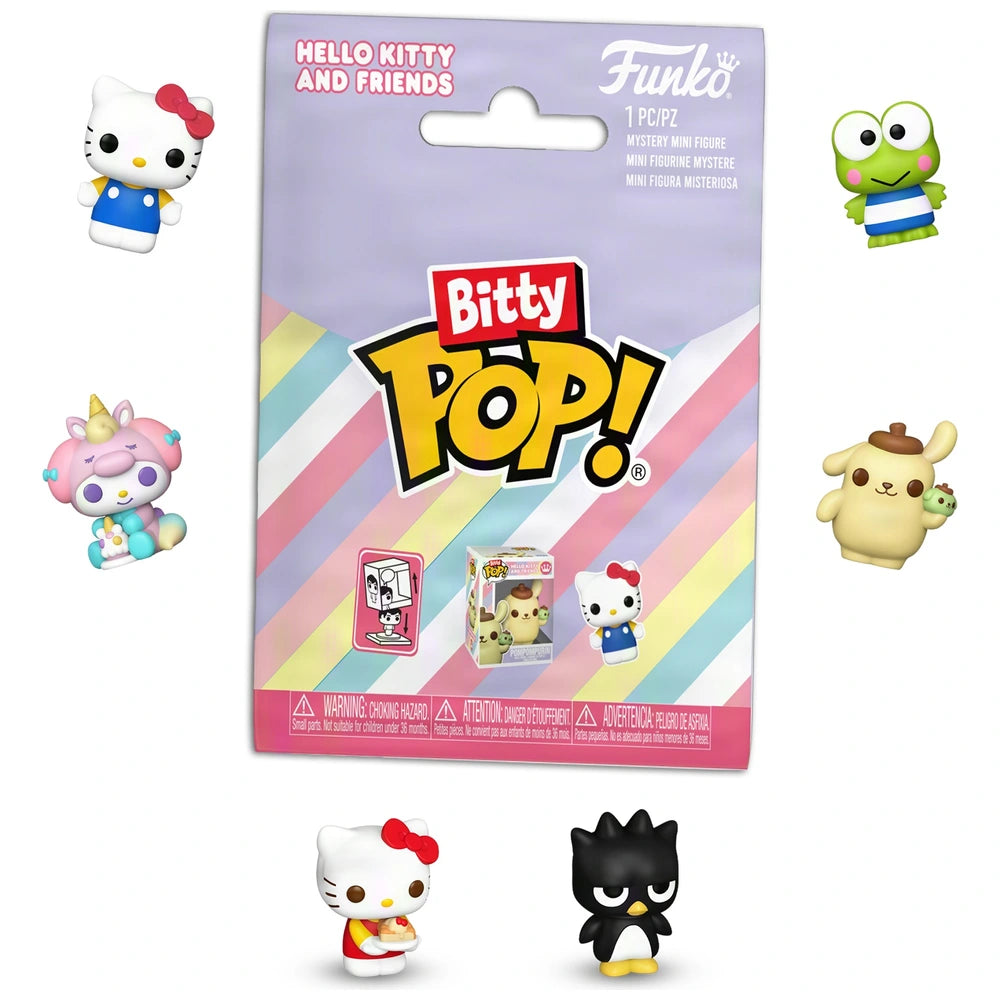Funko Bitty Pop! Mystery Hello Kitty And Friends Blind Box Assortment