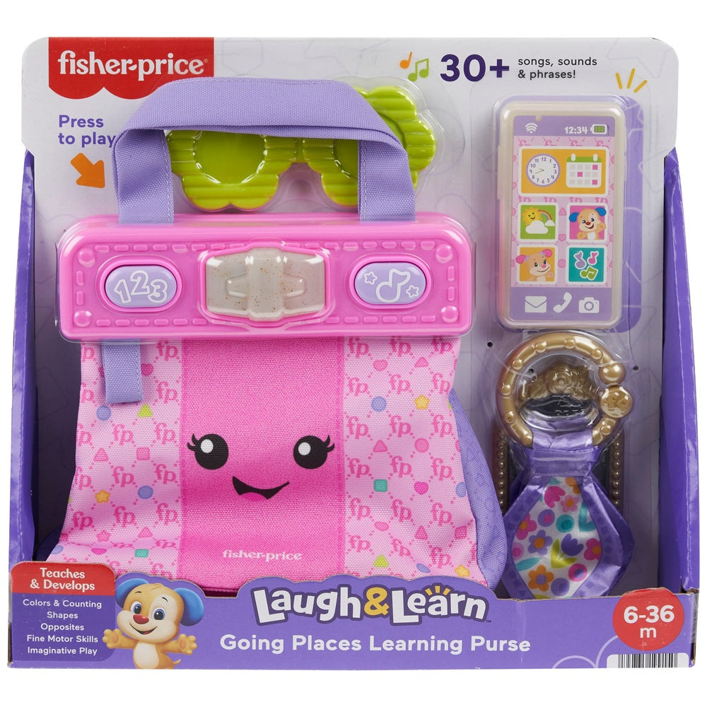 Fisher-Price Laugh & Learn Going Places Learning Purse