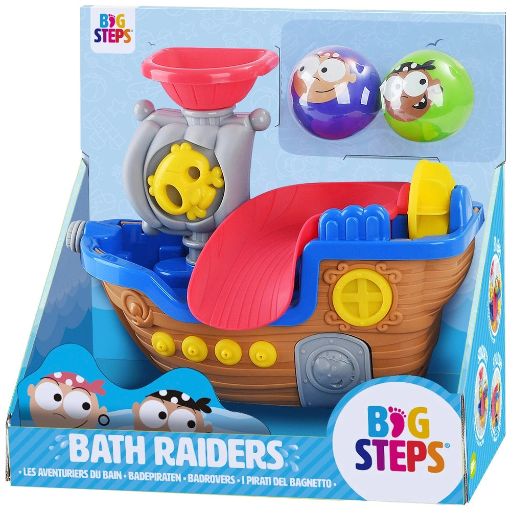 Big Steps Bath Raiders Pirate Ship Bath Toy