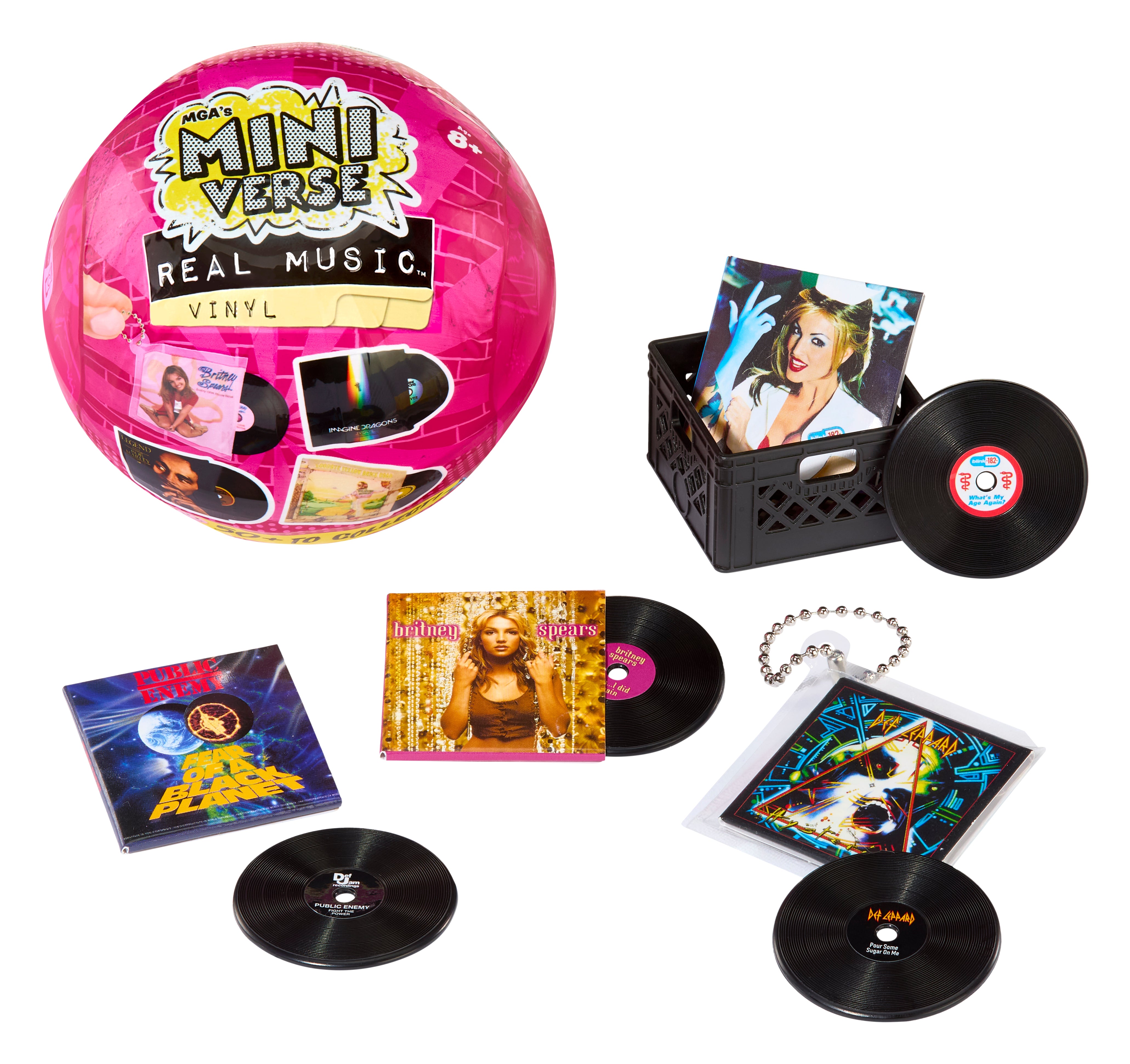 Mga's Miniverse Real Music Vinyl Assortment