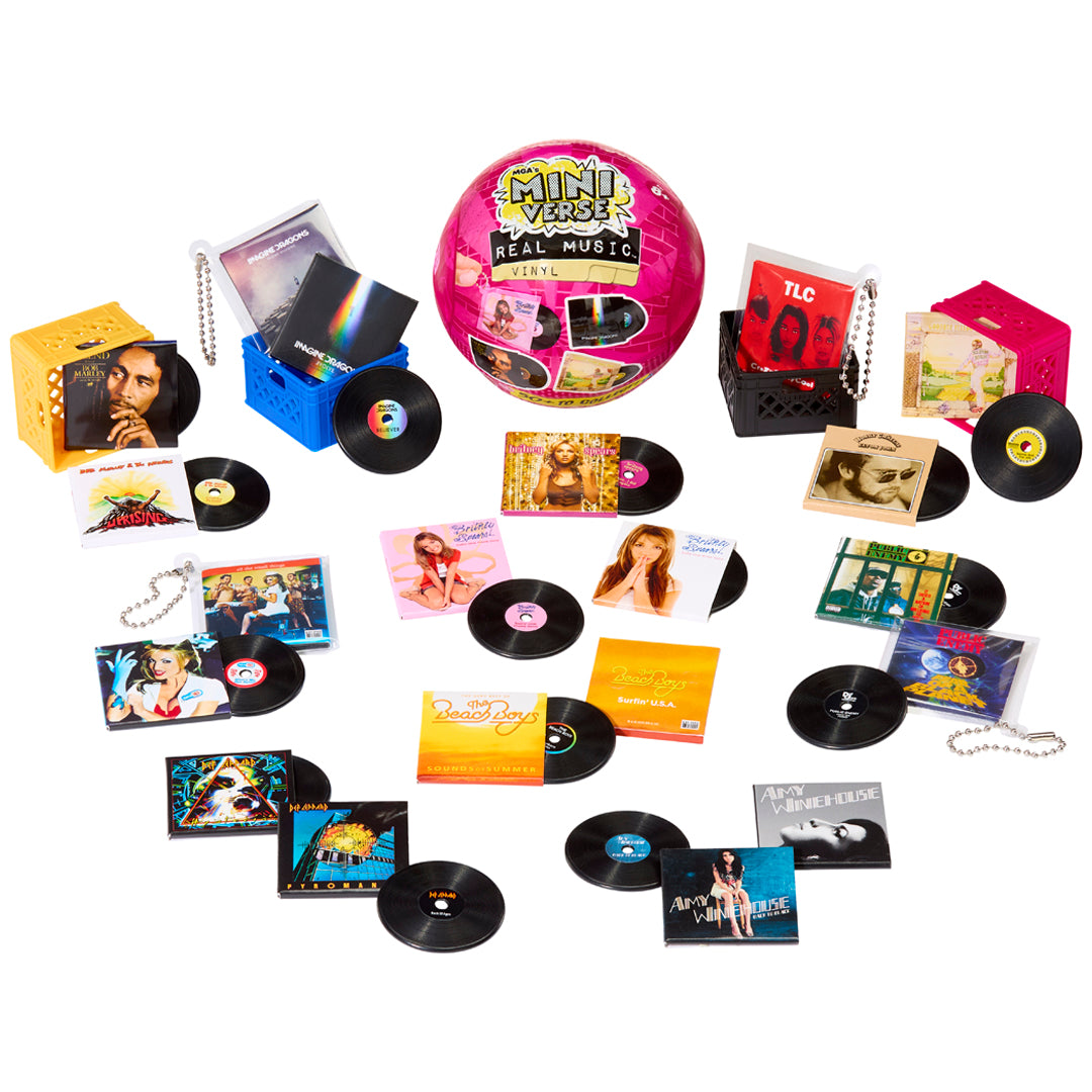 Mga's Miniverse Real Music Vinyl Assortment