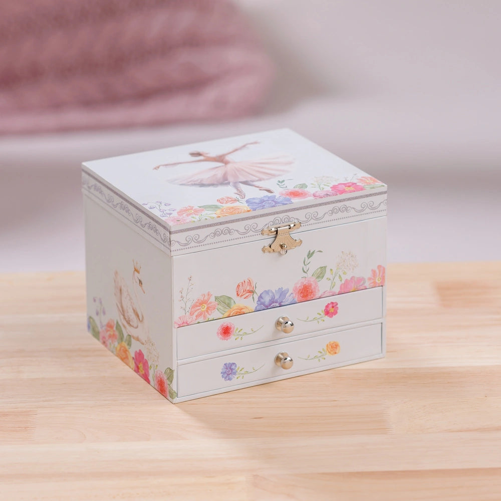 Swan Lake Musical Jewellery Box