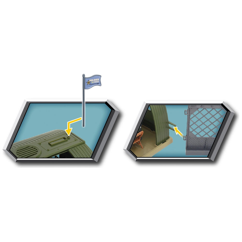 Soldier Force Command Compound Bunker Playset
