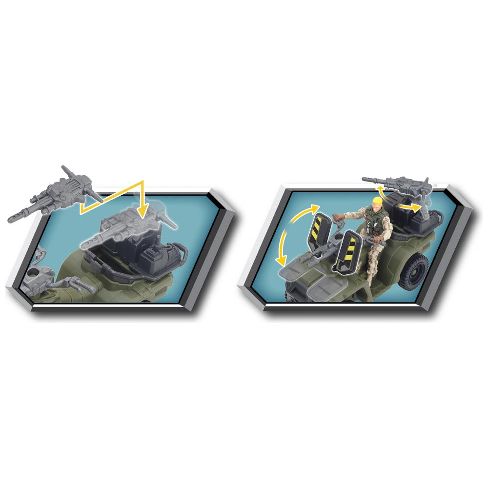 Soldier Force Command Compound Bunker Playset