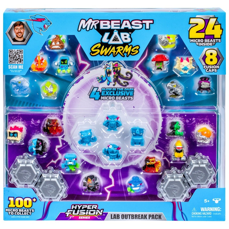 Mrbeast Lab Swarms Hyper Fusion Lab Outbreak Pack Assortment