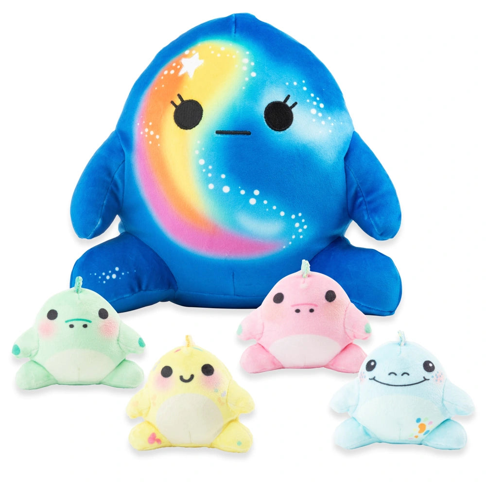 Moriah Elizabeth Blob Universe Peluche Misterioso 28 Cm - 4 Personaggi Da Collezionare: Miss Kitty, Starla, Georgie E Naked Christopher