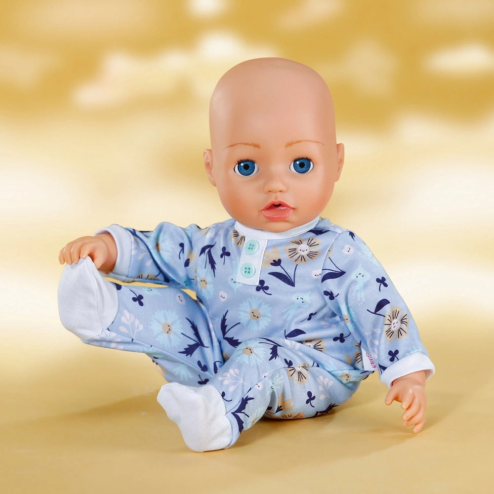 Baby Annabell Clothes Blue Flower Romper 43Cm