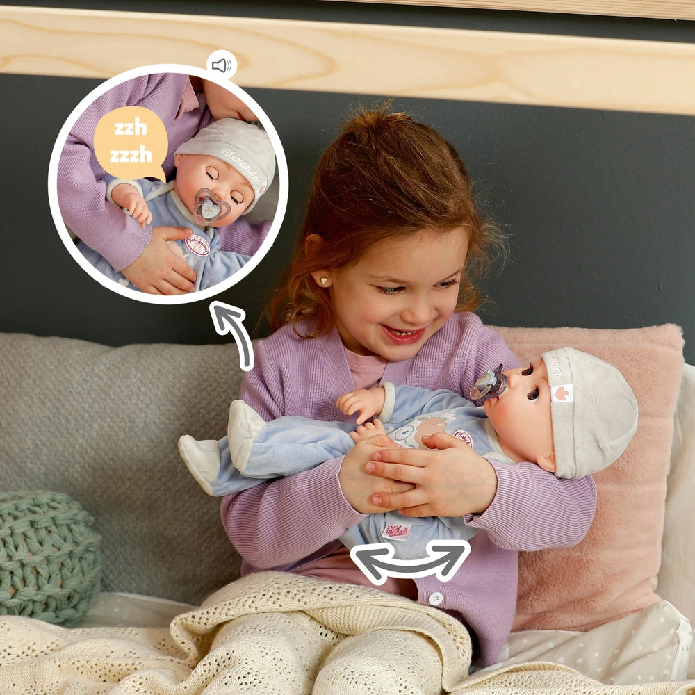 Baby Annabell Interactive Doll Active Alexander 43Cm