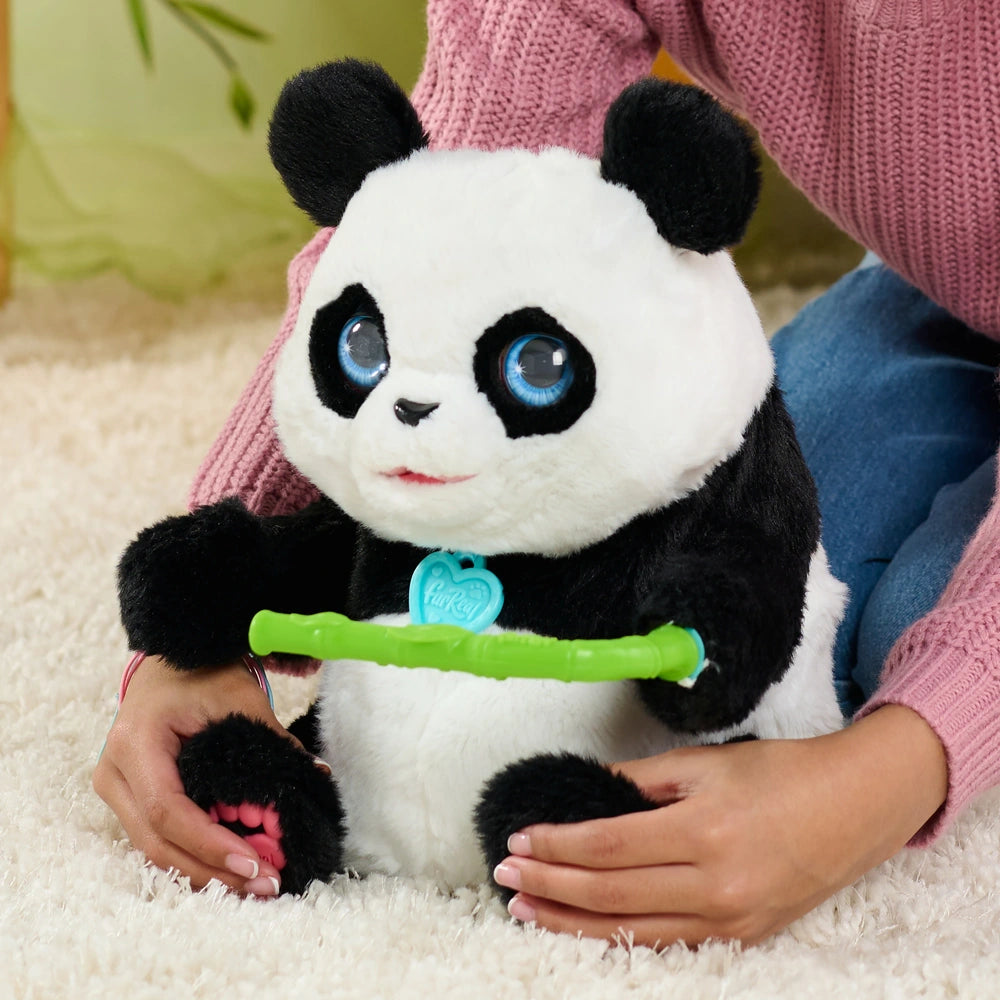 Furreal Plush Toy Interactive Pet Coco The Tumbling Panda