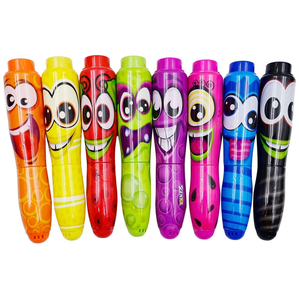 Scentos Jumbo Markers 8 Pack