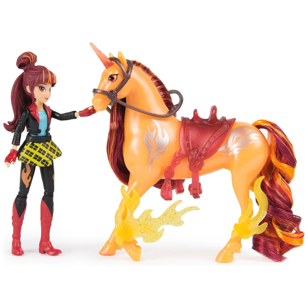 Unicorn Academy Doll Valentina & Cinder Set