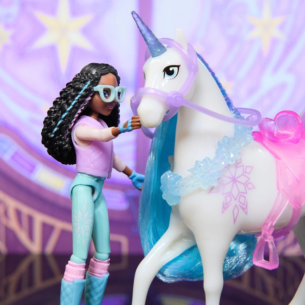 Unicorn Academy Doll Layla & Glacier Set
