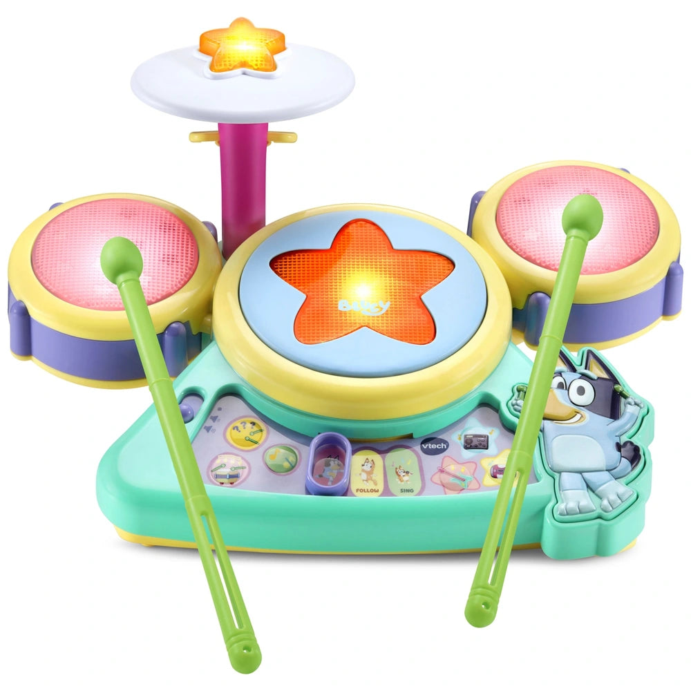 Vtech Bluey Hooray Drum Set