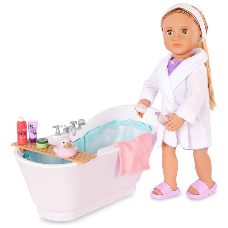 Our Generation Deluxe Bubble Bathtub Set