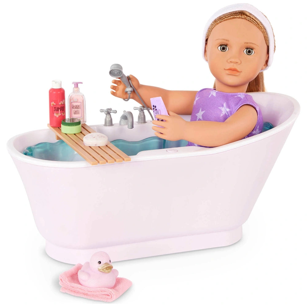 Our Generation Deluxe Bubble Bathtub Set