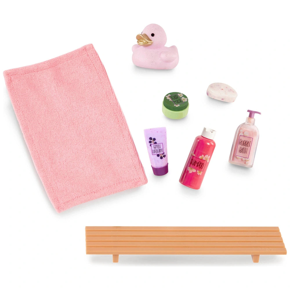 Our Generation Deluxe Bubble Bathtub Set