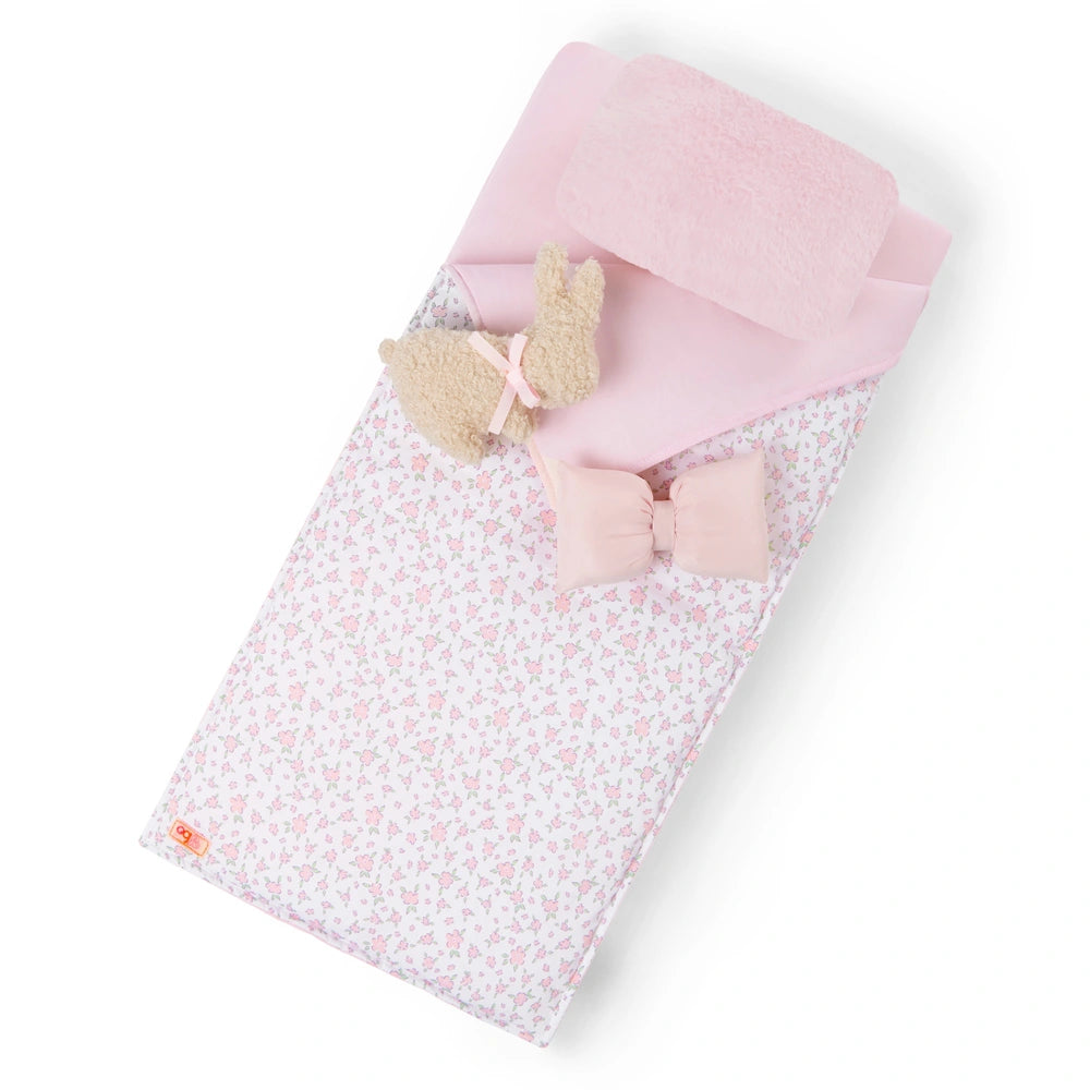 Our Generation Canopy Bed With Floral Bedding