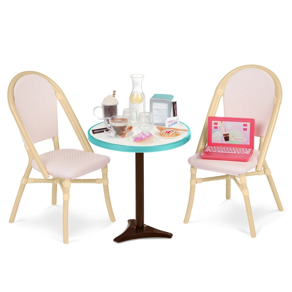 Our Generation Cafe Bistro Table Set