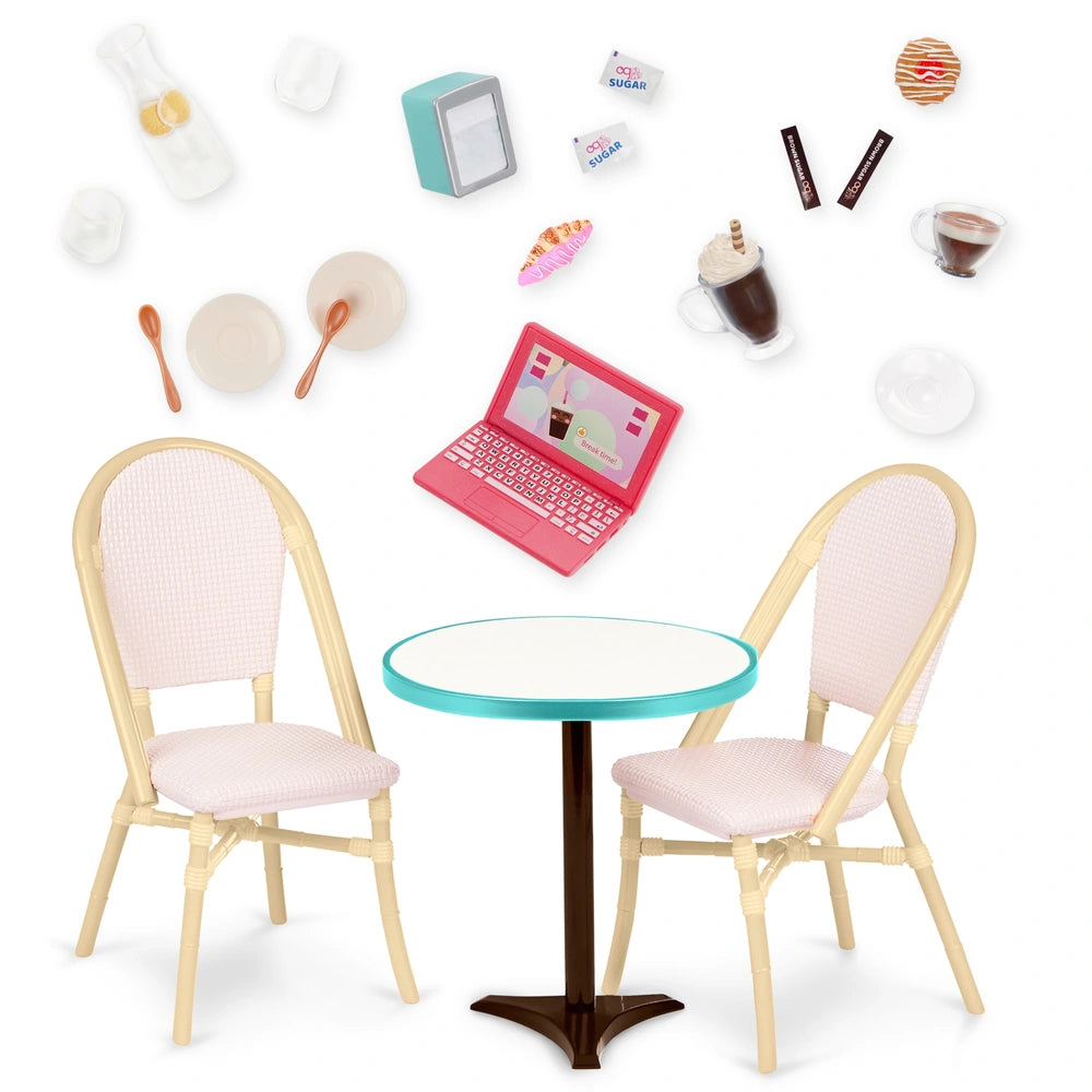 Our Generation Cafe Bistro Table Set