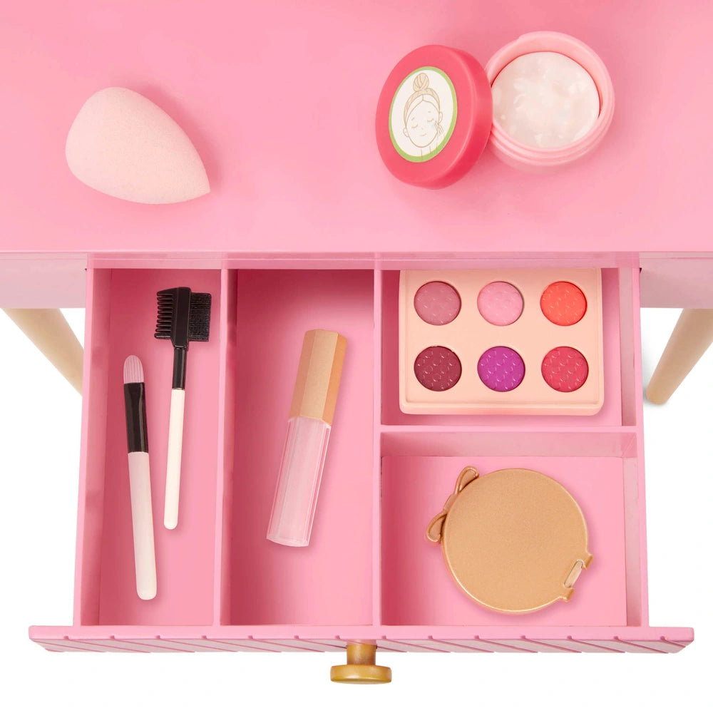 Our Generation Vanity Table And Chair With Accessories Fabulous Fun Playset