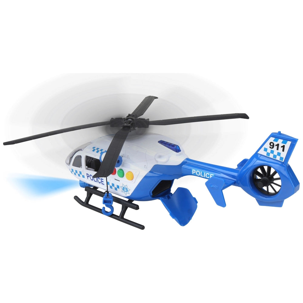 Super Wheelz Police Helicopter With Lights And Sounds