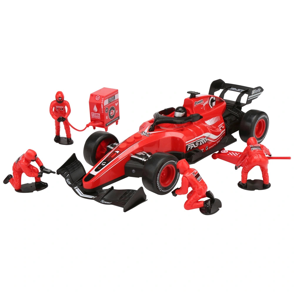 1:12 Pit Stop Race Car Set With Lights And Sounds