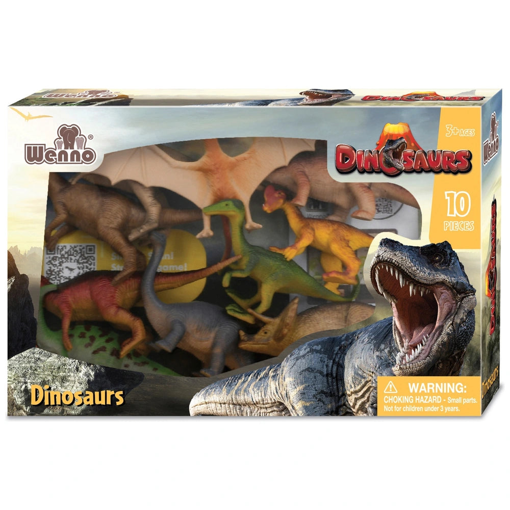 Wenno Dinosaur World 10 Piece Pack