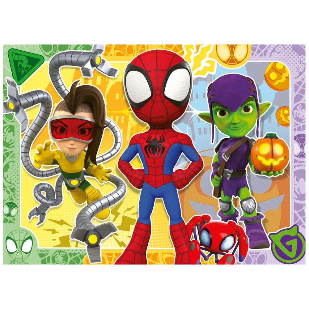 Ravensburger Marvel Spidey & His Amazing Friends Jigsaw Puzzles Bumper Pack 4 X 42 Pieces