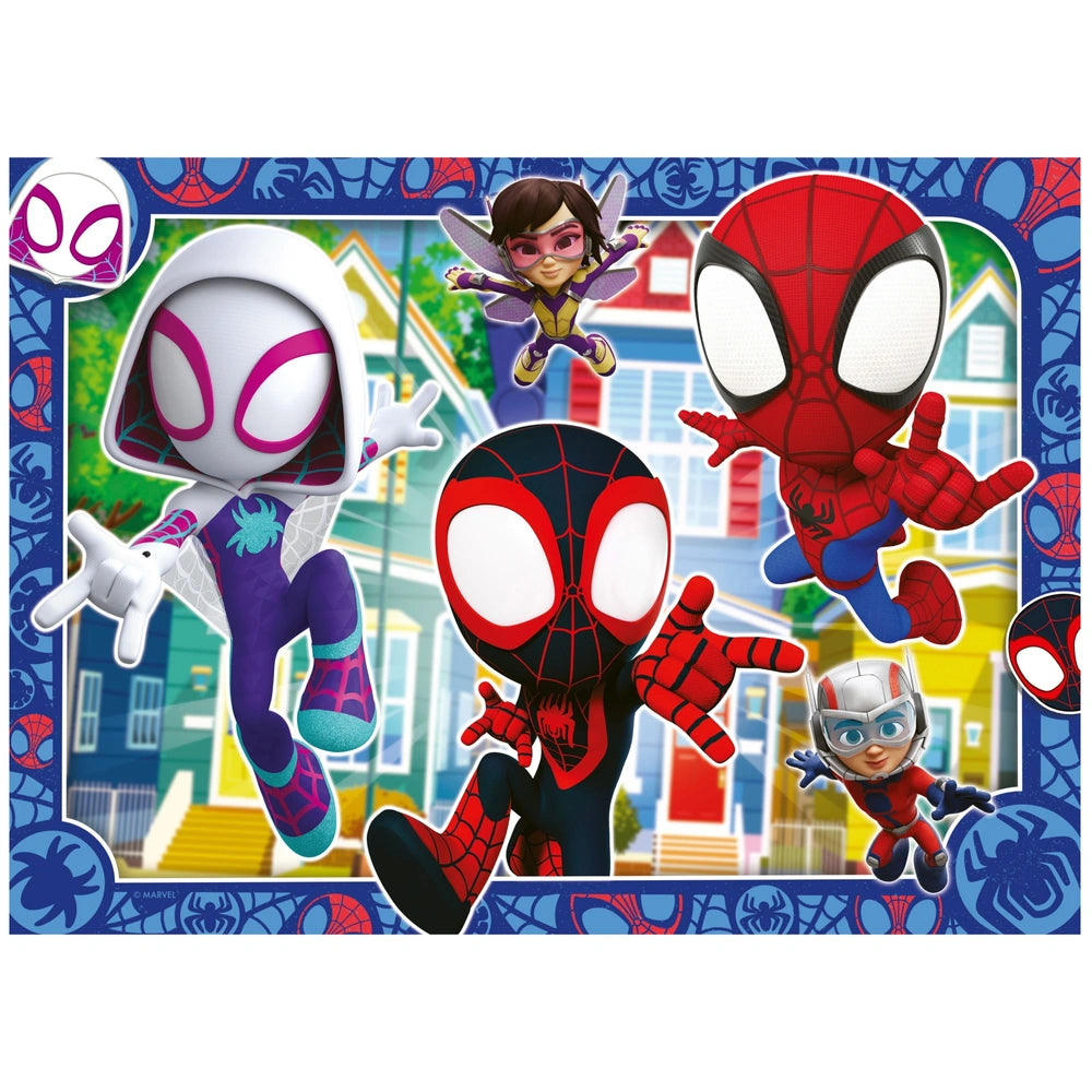 Ravensburger Marvel Spidey & His Amazing Friends Jigsaw Puzzles Bumper Pack 4 X 42 Pieces