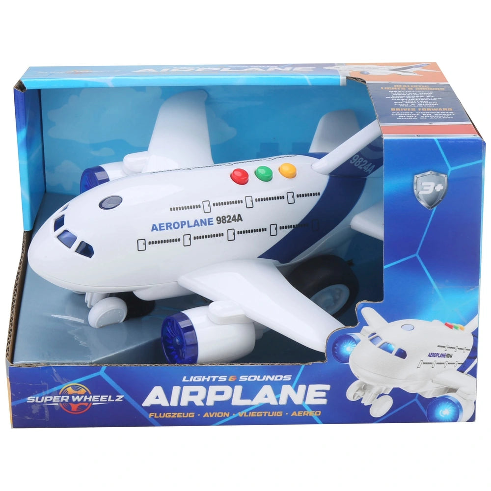 Super Wheelz Airplane With Lights And Sounds