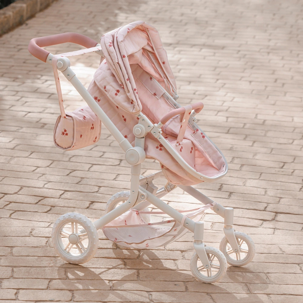 Silver Cross Baby Doll Pram City To Park 3-In-1 Travel System Floral