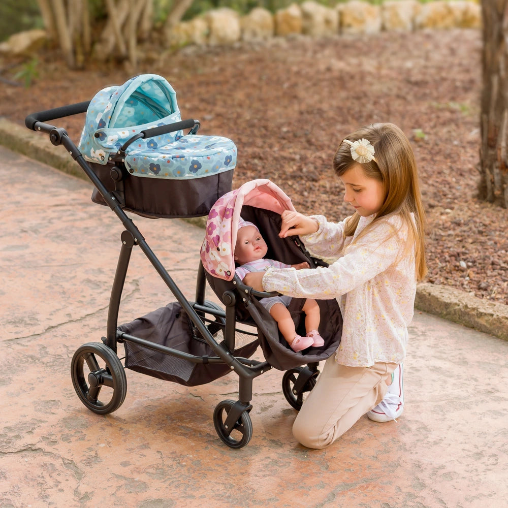 Ivy & Lily City To Park Twin Dolls Pram