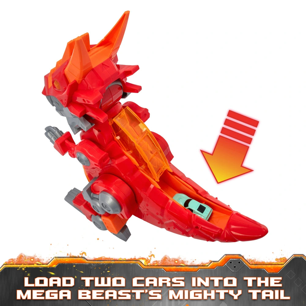 Teamsterz Robo Wreckerz Motorised Mega Beast With Street Machines Car