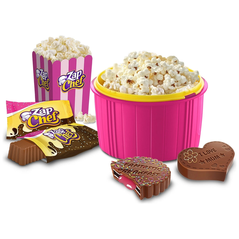Zap Chef Movie Fun Popcorn And Chocolate Making Kit