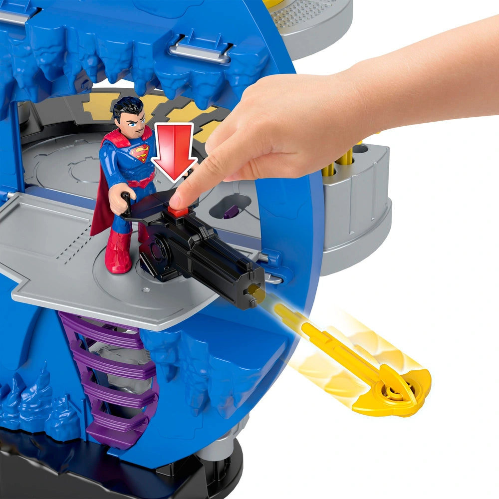 Fisher-Price Imaginext Dc Super Friends Playset Batcave Showdown