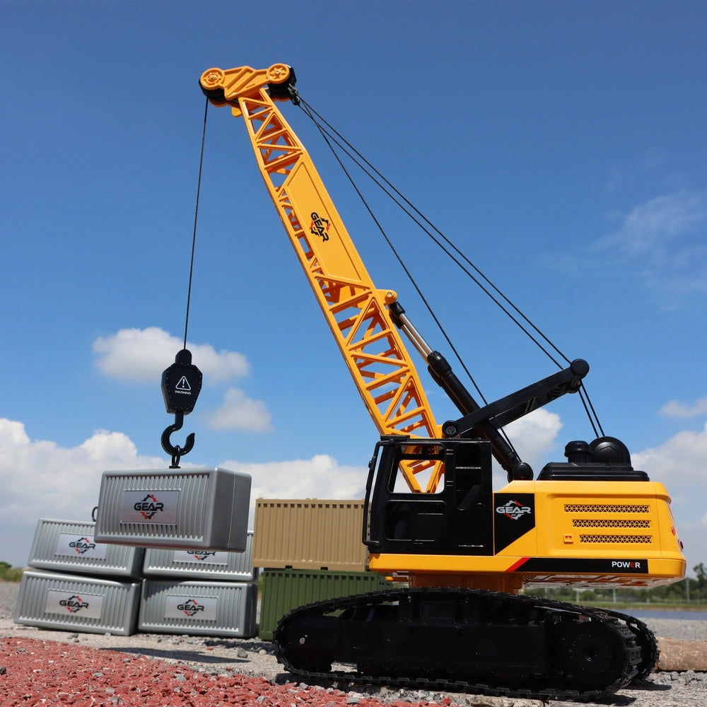 Radio Control Crawler Crane With Sounds And Lights