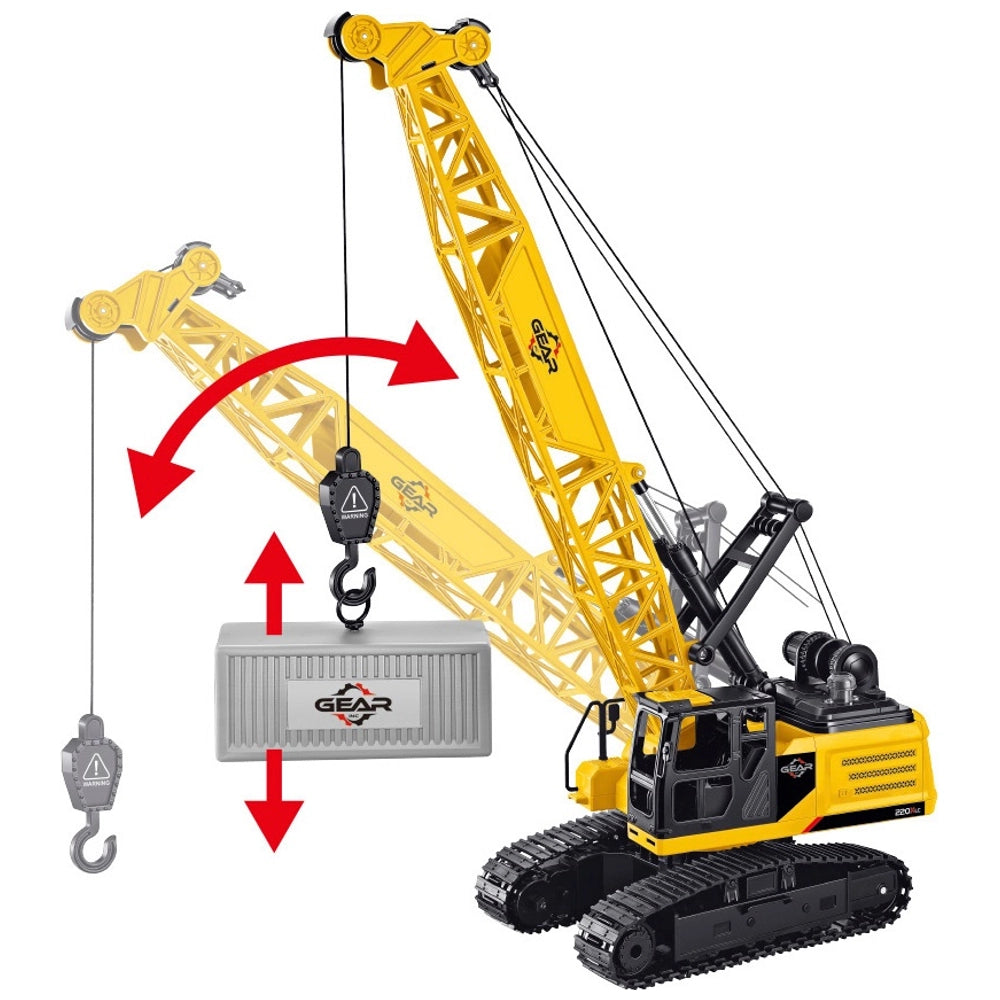 Radio Control Crawler Crane With Sounds And Lights