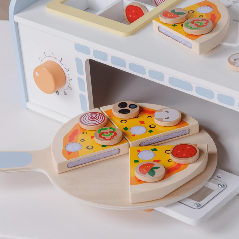 Kitchen Corner Wooden Pizza Oven