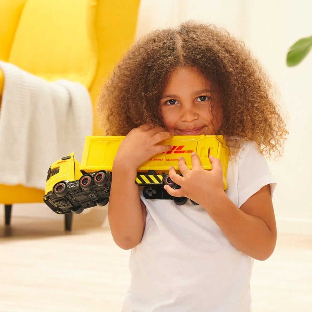 Dickie Toys Dhl Heavy Truck With Lights And Sounds