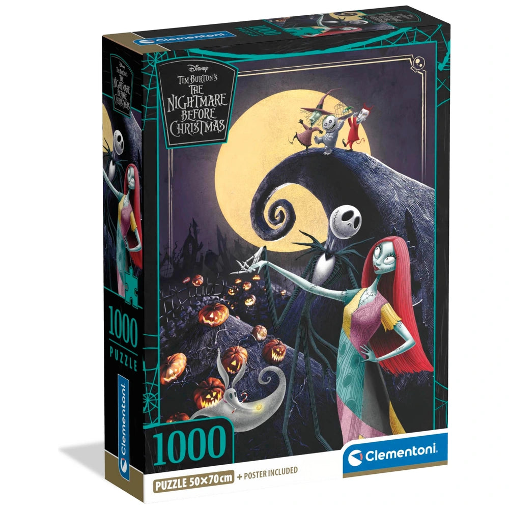 Clementoni Disney The Nightmare Before Christmas Jigsaw Puzzle 1000 Pieces