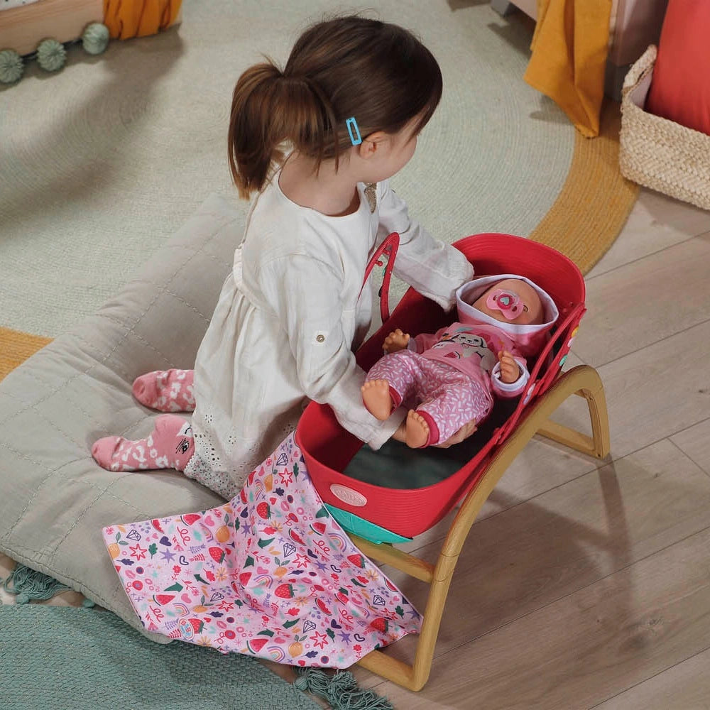 Baby Born 3-In-1 Bassinet Doll Bed