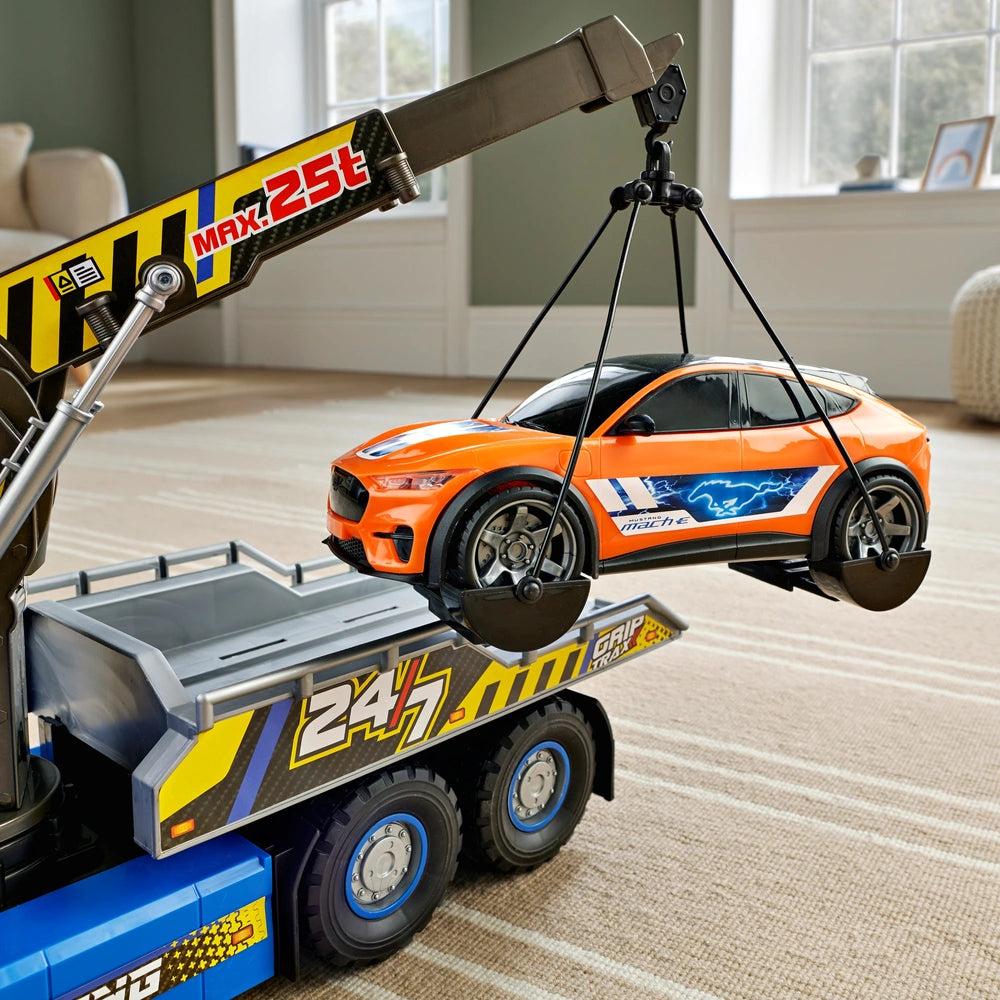 Super Wheelz Giant Tow Truck With Lights And Sounds