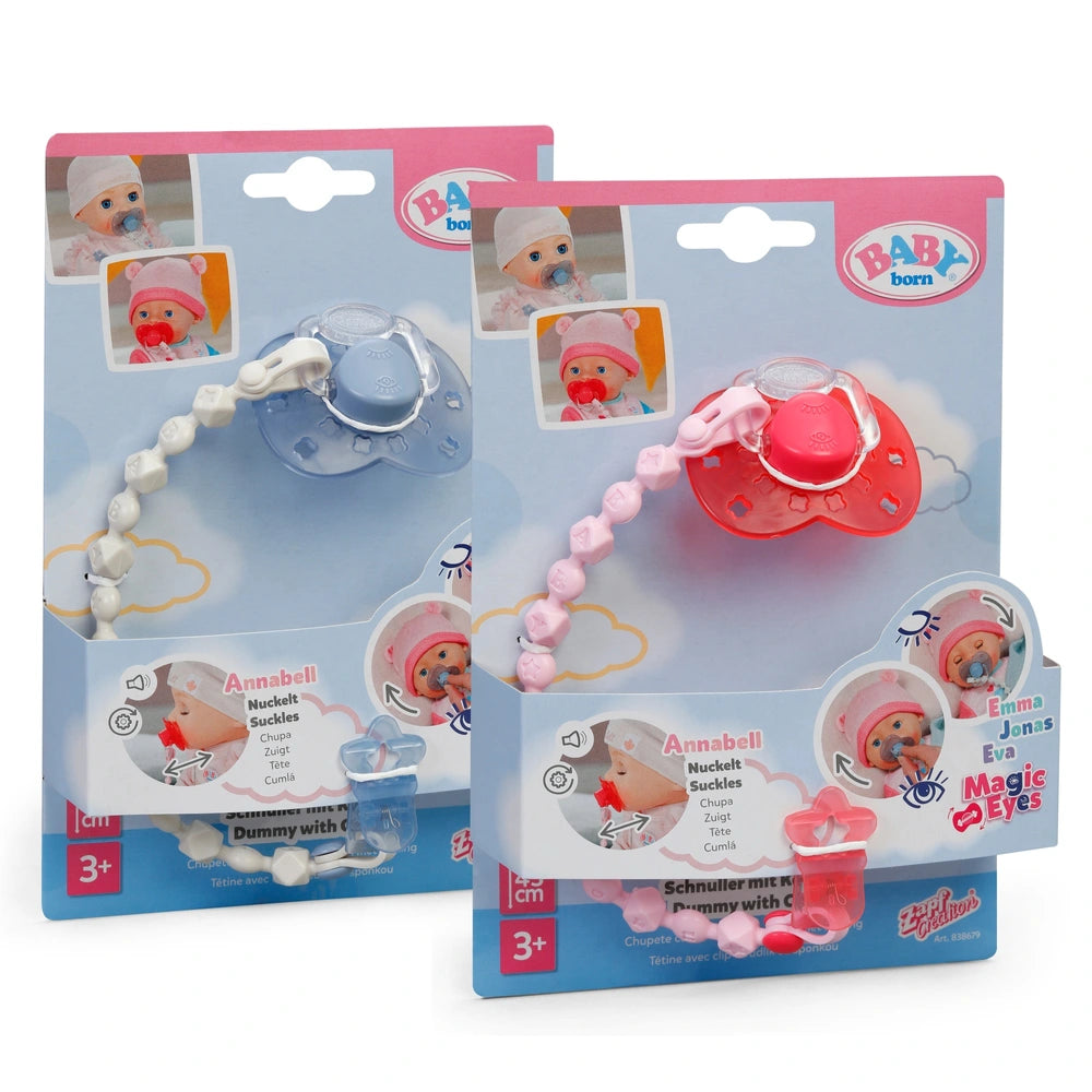 Baby Born Dummy With Clip 43Cm Assortment