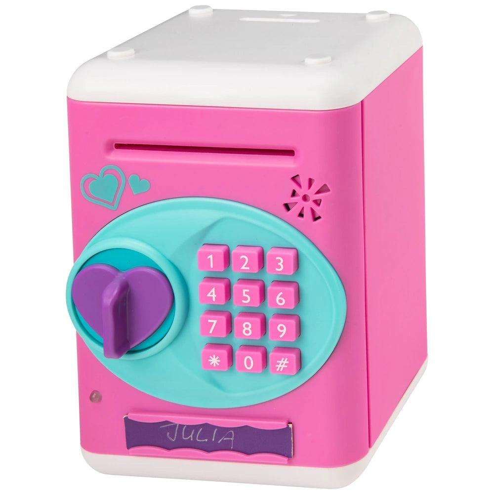 Electronic Money Bank Password Safe Pink