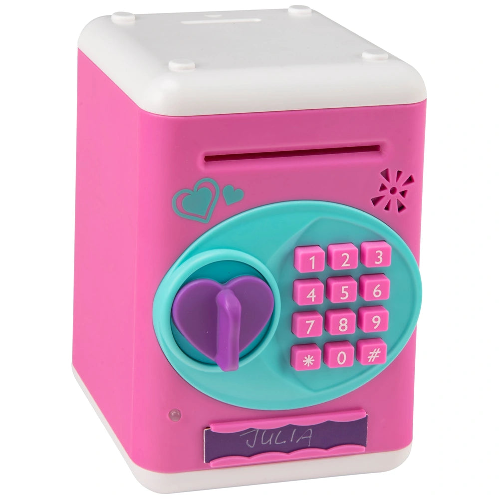 Electronic Money Bank Password Safe Pink